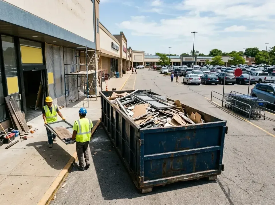 retail-store-renovation-debris-003 — frequently asked questions, Roll-off Dumpster Rentals in Meadowbrook, VA